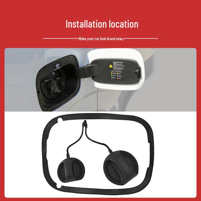 Silicone Dustproof & Waterproof Charging Port Cover for Denza D9 Fuel Tank