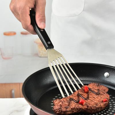 Spatule à frire robuste, poignée confortable, résistante à la chaleur, incassable, antichoc, pour restaurant