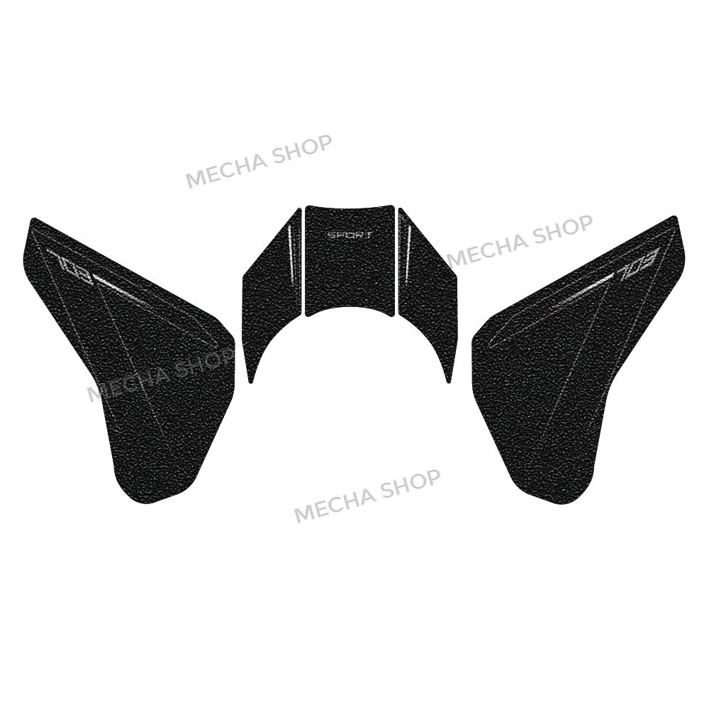For Zontes 703F 703 F 2025 Tank Pad Sticker Motorcycle Fuel Tank Protection Anti-slip Decals