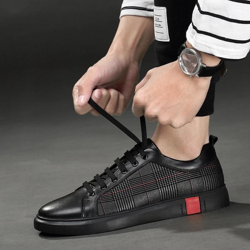 Men's Brand Business Officially Striped Design Mens Oxford Shoes Soft Soled Lace Up Loafers Soft Soled Comfortable Wedding Shoes