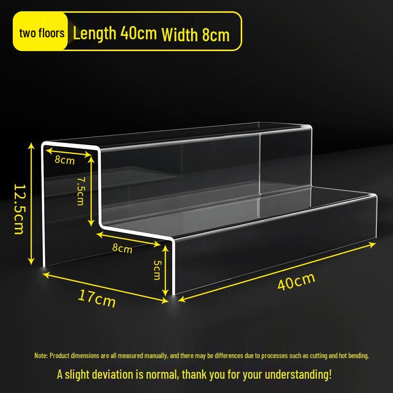 Transparent Acrylic Multi-layer Display Stand for Figures and Blind Boxes