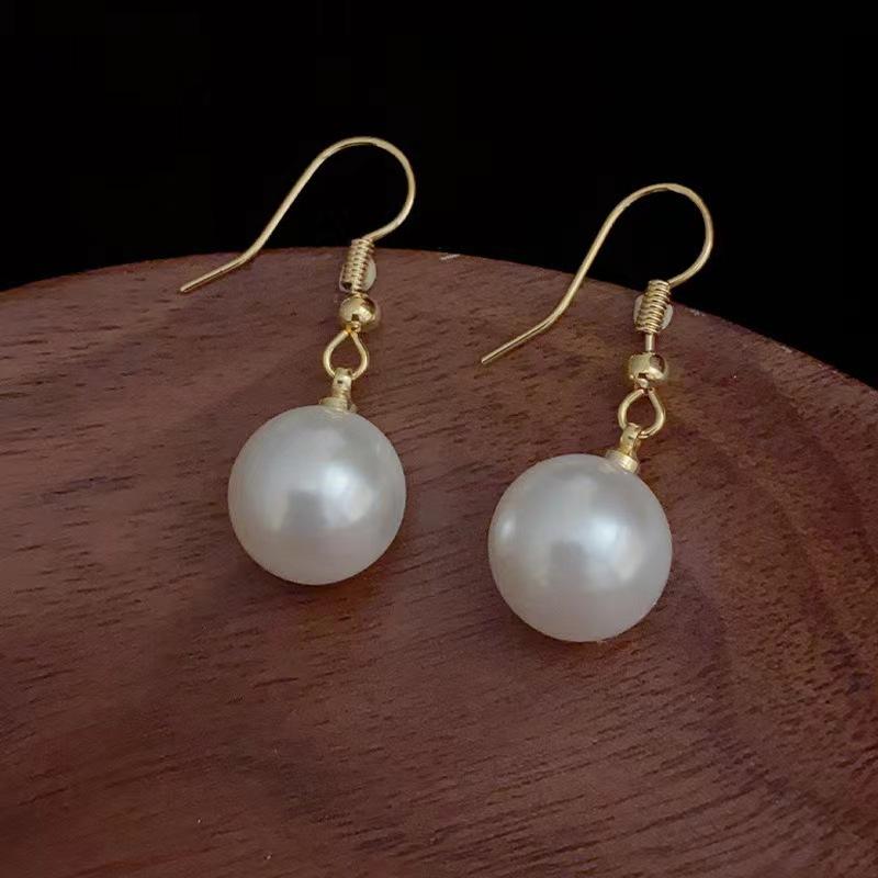 Women New Imitation Beaded Pearl Earrings For Women Elegant Personality Bowknot Earrings Wedding Party Jewelry Gifts