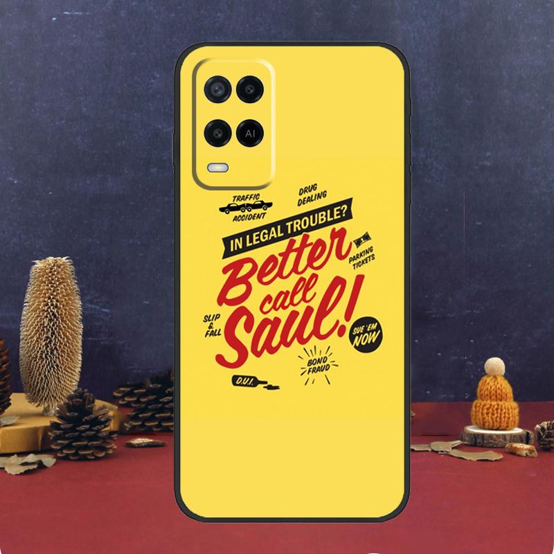 Better Call Saul Case For Oppo A5 Pro A6 A15 A18 A38 A58 A78 A98 A54 A74 A94 A17 A57 A80 A60 A40 A16 A76 A96