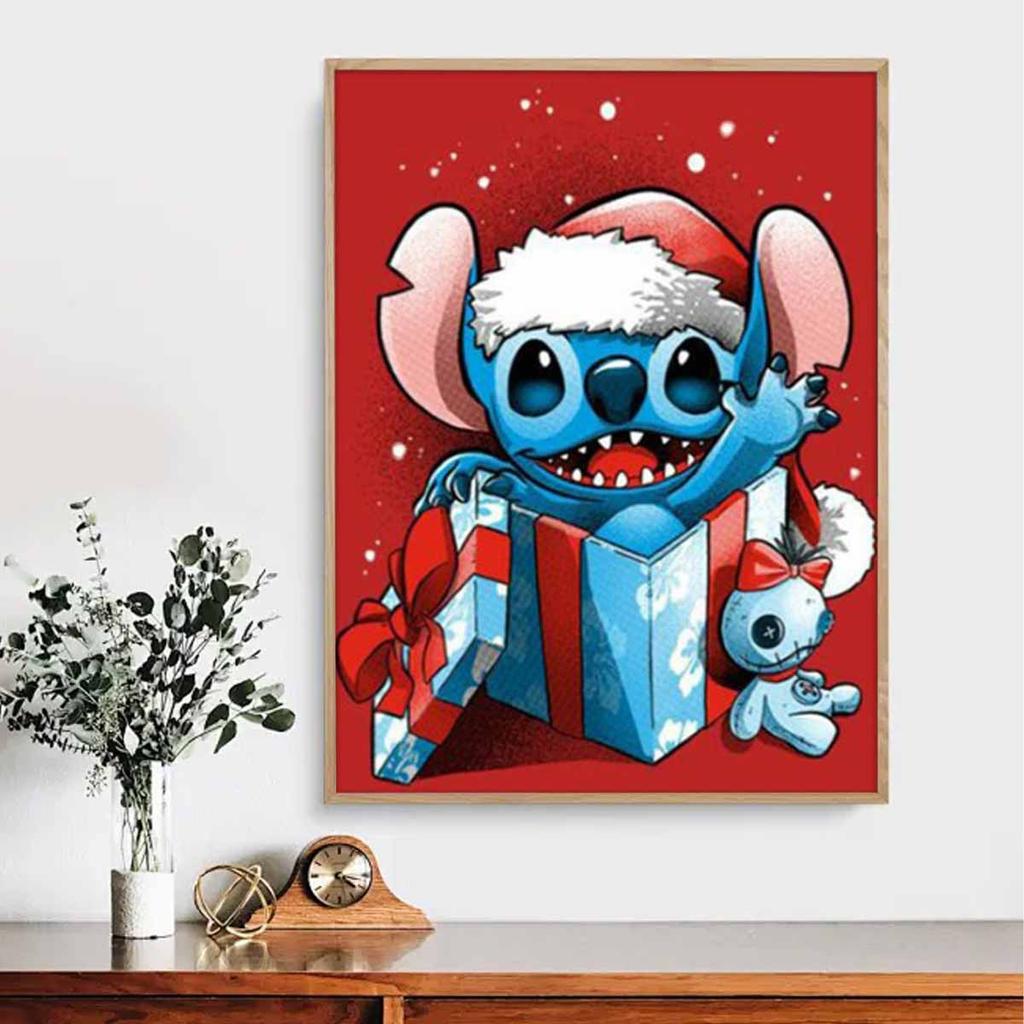 Full Round Diamond Painting Christmas Stitch Art Rhinestone Picture Mosaic DIY 5D Cross Stitch Embroidery Home Decoration