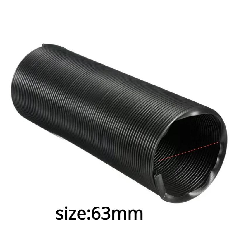 Car Cold Air Intake Tube Kit 2.5inch 3inch Flexible Air Inlet Duct Pipe System 50mm 63mm 76mm Universal  Air Intake Kit