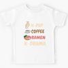 K-Pop Coffee Ramen K-Drama Kids T-Shirt