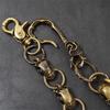 Men's Skull Alloy Pant Chain - Antique Bronze Hip Hop Accessory