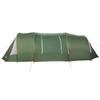 5 Person Tunnel Tent in Green and White 805 x 405 x 211 cm