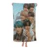 Kpop Band N-NCT W-Wish Singer Beach Towel Colorful Bath Towels For Girl Microfiber Quick Dry Sand Free Beach Yoga Spa