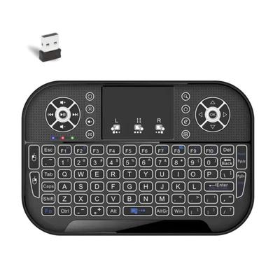 A8 Mini Tastatur Hintergrundbeleuchtetes Touchpad 2,4 GHz & Bluetooth-kompatible Luftmaus Drahtlose Fernbedienung für TV-Box Desktop-PC