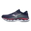 Mizuno Wave Sky 5 Cushioning Anti-Slip And Wear-Resistant Low-Top Running Shoes Women's Blue Sneakers J1GD210207