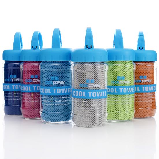 Toalla de enfriamiento instantáneo Extra suave, secado rápido, absorción del sudor, transpirable, para correr, Yoga, entrenamiento, toalla fría, suministros deportivos