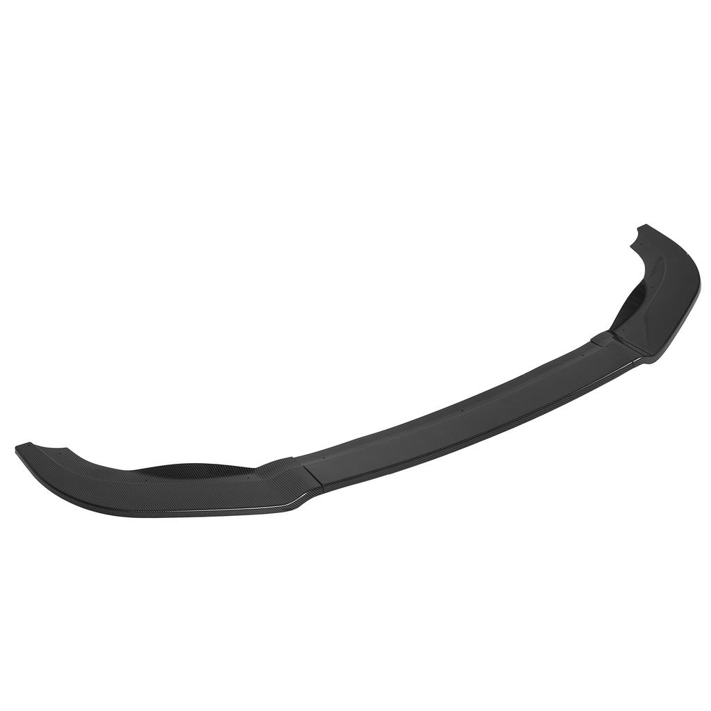 K·SEEK DESIGN 3Sections Front Bumper Splitter Lip Replacement for MK6 R R20 20092013(Carbon Fiber Look )