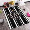 Atlético Mineiro "CAM" Non-Slip Area Rug, Football Club Print Floor Carpet for Home