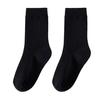 Women Mid-calf Socks High Elastic Breathable Socks Sweat-absorbent Stockings Soft Solid Color Bootie Socks Thick Warm Socks for Fall Winter