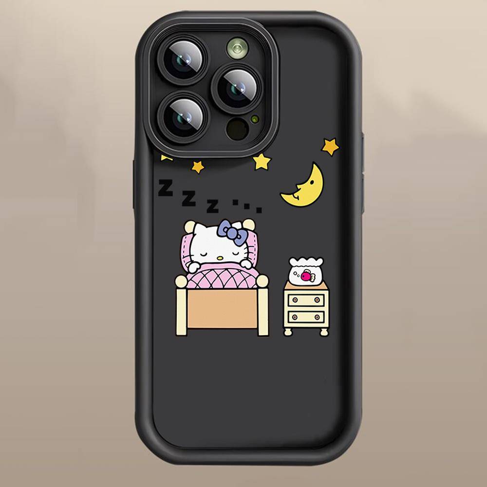 Чехол D-9 Hello Kitty для iPhone 15 14 13 12 8 Plus Samsung S24 S23 Ultra A04S A05S Huawei P40 P50 P60 Nova 11 Pro Max OPPO A17K Reno 10