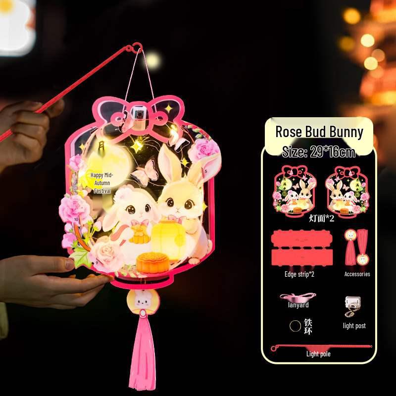 DIY Mid-Autumn Festival Rabbit Lantern Kit for Kids