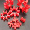 8pcs Polyurethane coupling buffer pad GR10-180 rubber elastic shock absorber block hollow star shaped plum blossom pad hexagonal
