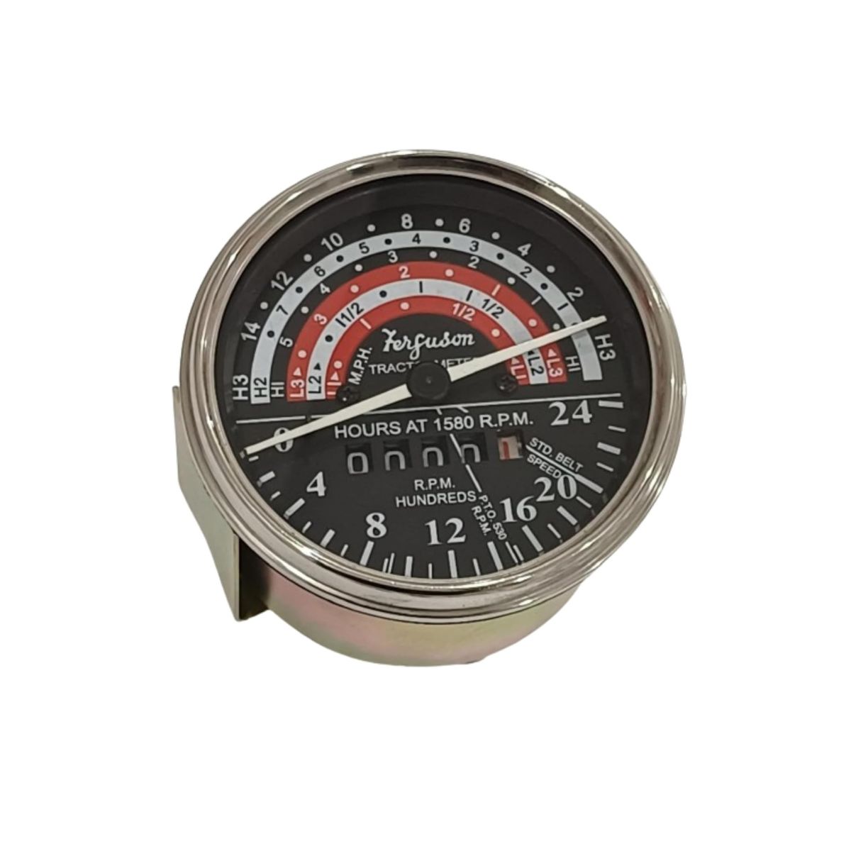 

APSMOTIV Tachometer 193966M91 for Massey Ferguson Gauge TO35 F40 50 65 Massey Ferguson Tractor Counter/Anti Clockwise Tachometer-MF 35, 133, 135, 140