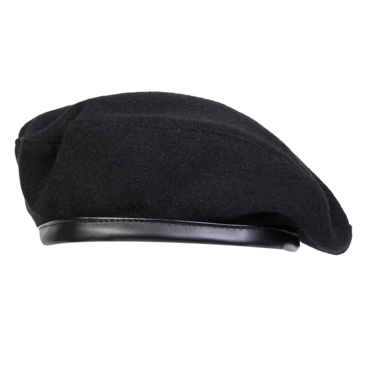 

Unisex Solid Color Beret Hat Men and Women Painters Hats Autumn and Winter Warm Berets Flat Caps
