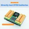 21700 Lithium Battery Capacity Tester Module Digital Two Channel 18650 Battery Power Detector Tester Module Type-C Interface