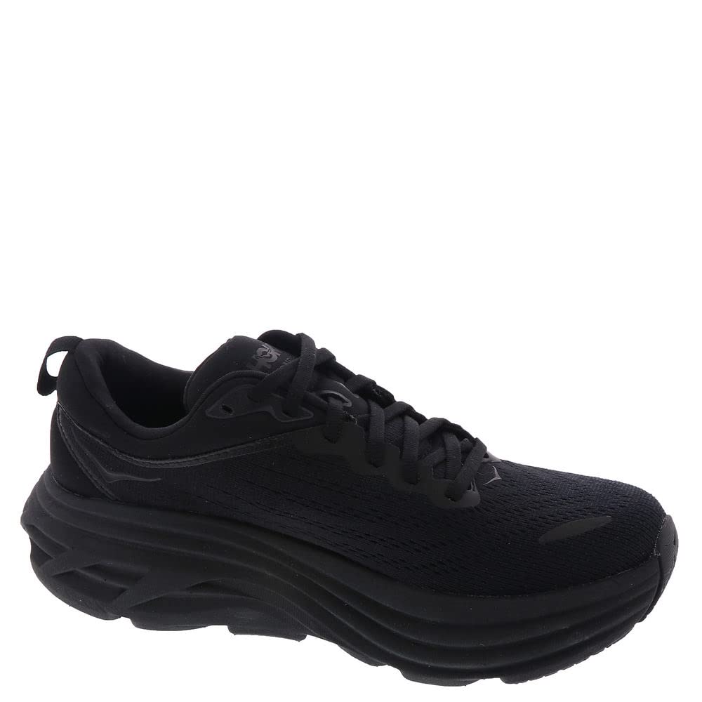 Track Running Shoes Bondi 8 Ladies Black X Black [HOKA] & Field/Running 23.0
