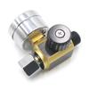 Practical 1/4" Spray Guns Air Regulator Gauge Oil Water Separator Spray Gun Adapter for Spray Guns and Pneumatic Tools