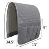 Recliner Remote Control Pouch Magazine Organizer Recliner Couch Caddy Enhanced Stability Design Fits Most Sofas
