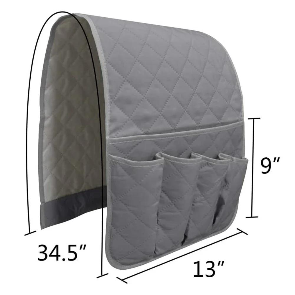 Recliner Remote Control Pouch Magazine Organizer Recliner Couch Caddy Enhanced Stability Design Fits Most Sofas
