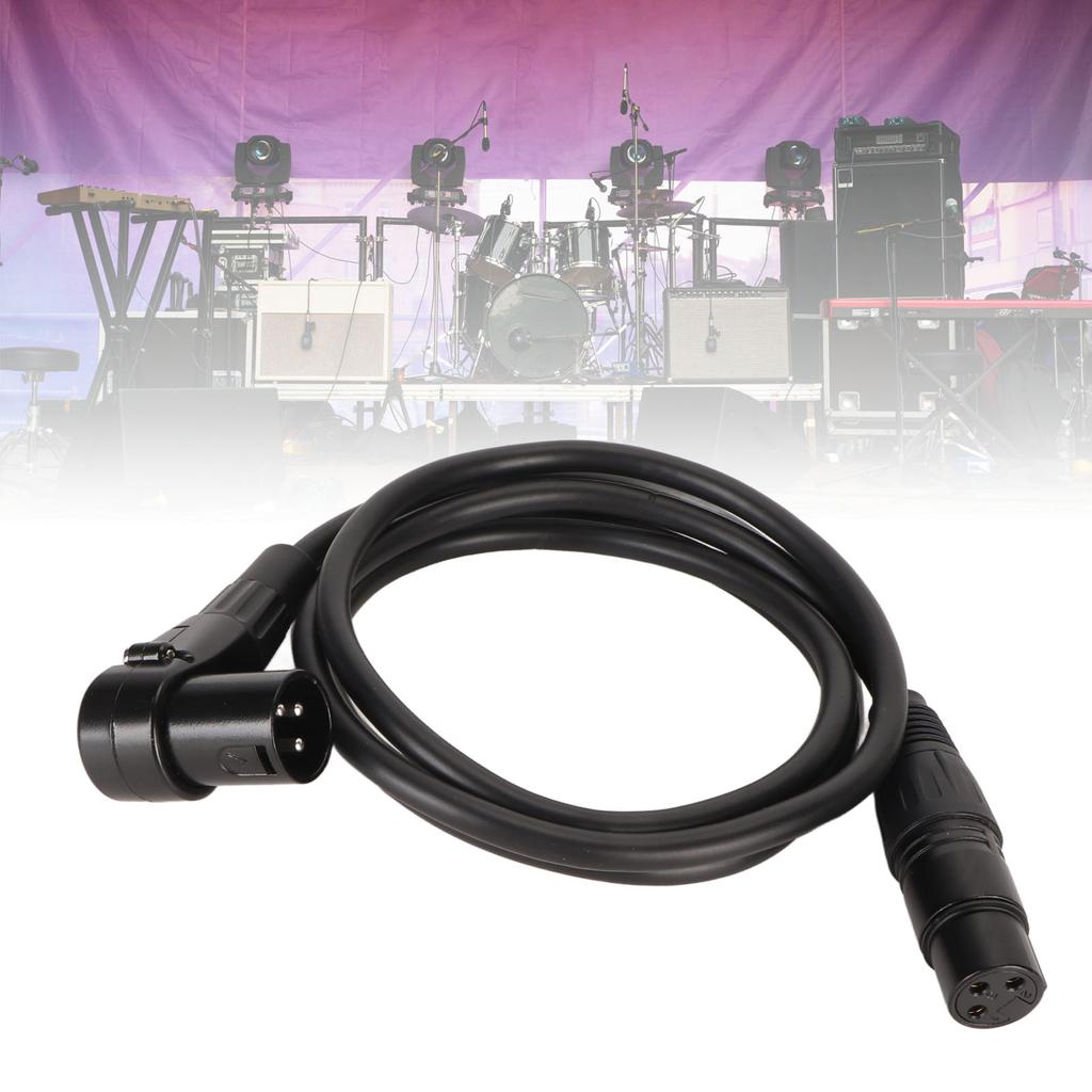 XLR Microphone Cable, Premium XLR to XLR Cables , 1.5M, Male to Female, for Microphones, Stage Lights, Lights, Mixers, Amplifiers