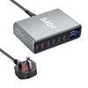 670W Multi-function Desktop Charger with LCD Display, 540W GaN Multi-port Adapter