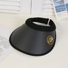 

Summer Sun - blocking Hat Hollow - top for Outdoor Cycling UV - protected Ideal for Riders Trendy Protective Headwear чёрный