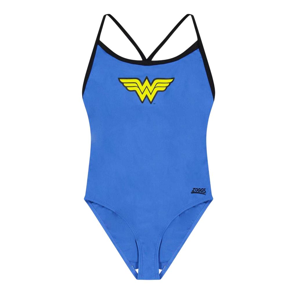 Zoggs Girls Wonder Woman One Piece Swimsuit