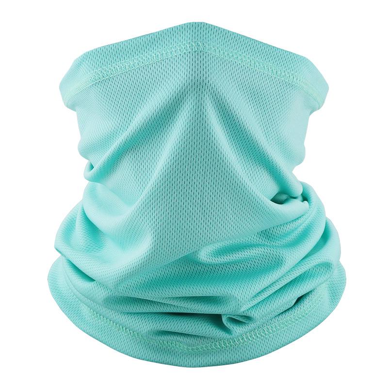 Breathable Quick-Dry Neck Gaiter: Outdoor Cycling Face Mask & Mesh Neck Warmer Headscarf