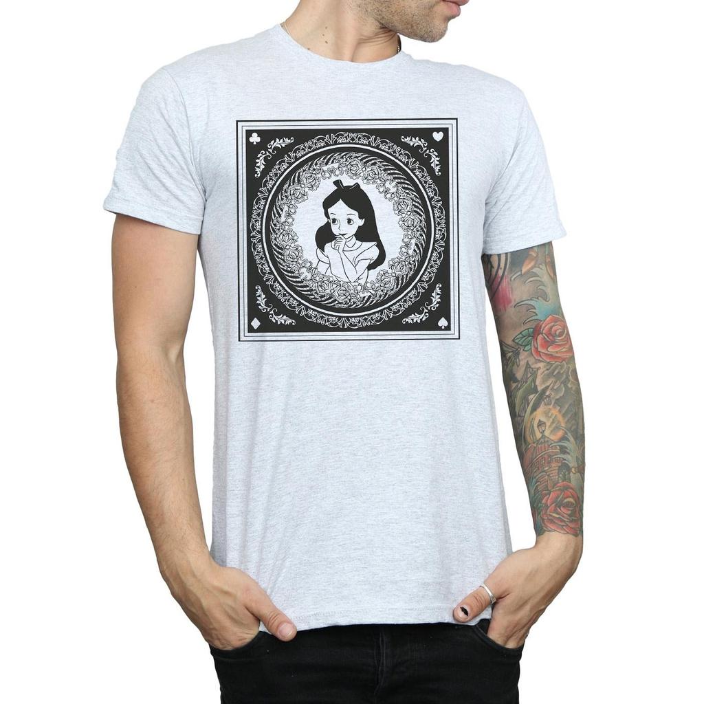 Disney Mens Alice In Wonderland Box T-Shirt