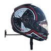 2PCS Motorcycle Accessories Helmet Holder Jacket Hanger Wall Mounted Multifunctional Rack