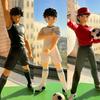 18cm Captain Tsubasa Anime Figure Ozora Tsubasa Action Figures Hyuuga Kojirou/Wakabayashi Genzou Figurine Collection Model Toy