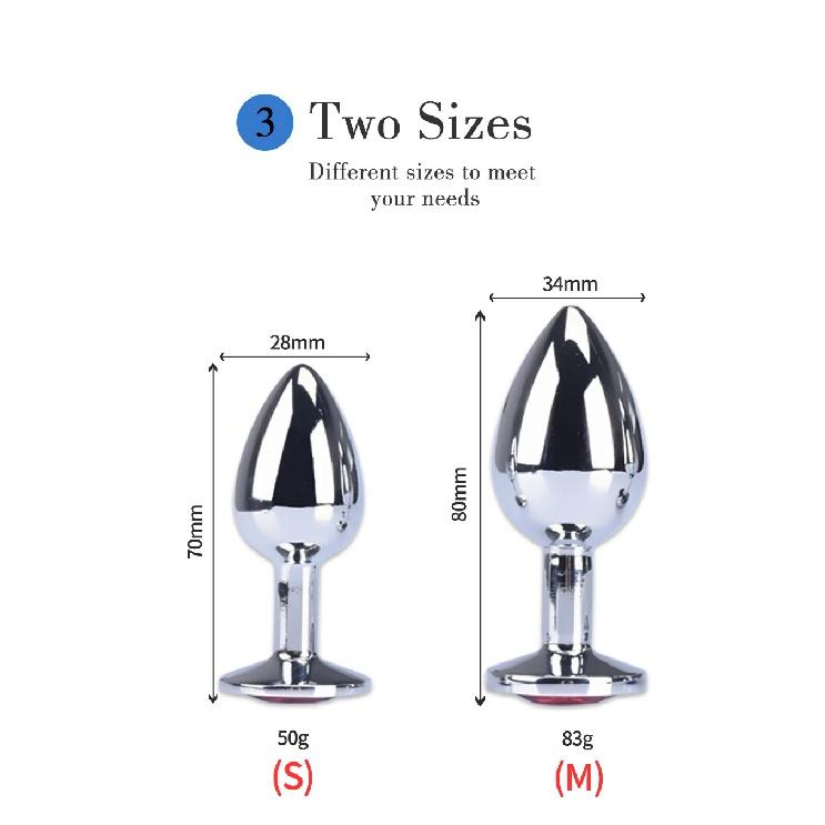 Sex Vibrator Metall Anal Spielzeug Für Frauen Erwachsene Sex Produkte Für S Männer Butt Plug Edelstahl Anal Plug Sex Spielzeug anal DildoToys