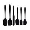 6Pcs Silicone Spatula Set BPA Free Heat Resistant Non-Stick Kitchen Utensils for Baking Cooking Mixing Scraping