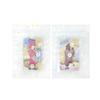 Small Frosted Daisy Zipper Bag - Transparent, Self-Sealing Jewelry Packaging