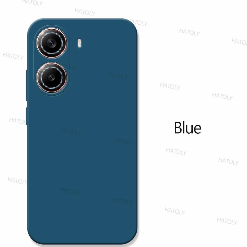 

Для Xiaomi POCO X7 Pro Чехол Xiaomi POCO X7 Pro Чехол Ударопрочный жидкий силиконовый TPU Защитный чехол для телефона Xiaomi POCO X7 Pro For POCO X7 Pro синий