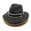 Spring And Summer Men'S Top Hat Panama Straw Hat Sunshade Sun Protection Beach Hat Women'S Summer Jazz Hat Tide