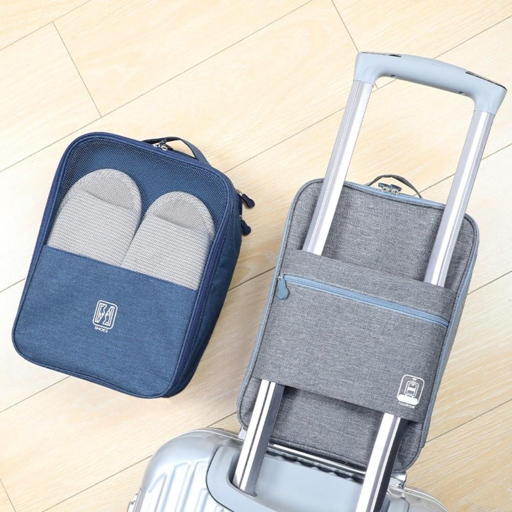 Fashion Oxford Cloth Shoe Storage Bags Waterproof Multi-function Travel Shoe Bag Hanging Large Capacity Shoe Organizer