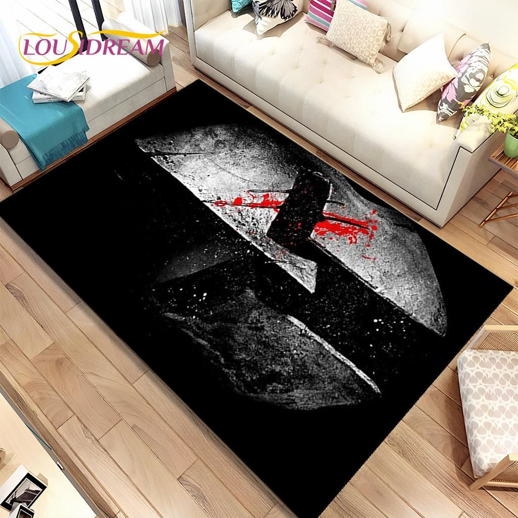 Cavalier Knight Templar Crusaders Games Area Rug,Carpet Rug for Home Living Room Bedroom Sofa Doormat Decor,Non-slip Floor Mat