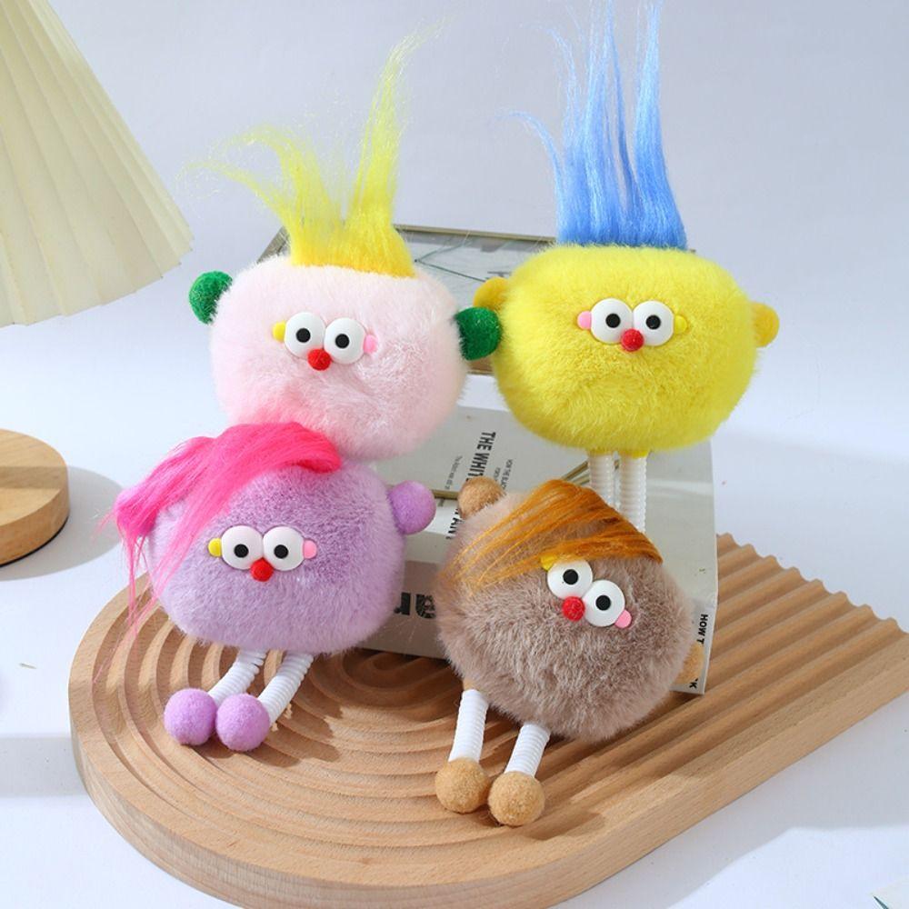 

Cartoon Plush Doll Pendant Keychain Cute Mobile Phone Key Chain Car Key Ring Handbag