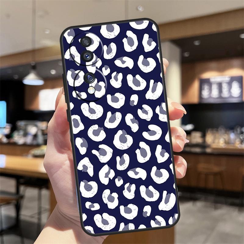 Luxury Leopard Case For Honor Magic 7 5 6 8 Lite Honor 400 200 Pro 50 70 90 X8c X9a X9b X9c X9d Win RT Cover
