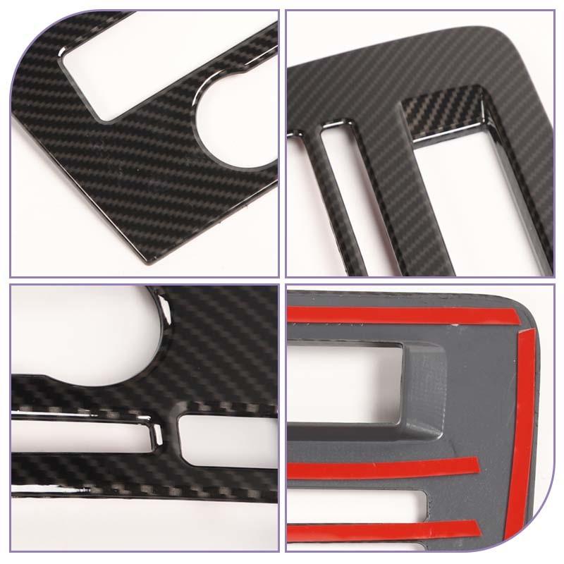 Autocolante de acoperire decorative pentru panoul de navigație cu control central al mașinii, potrivite pentru Ford Mustang 2009-2013, accesorii interioare ABS