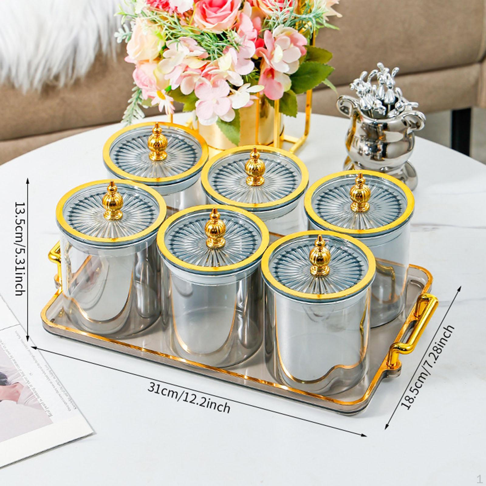 

Поднос для сухофруктов с крышкой, сервировочная тарелка для закусок, многофункциональная свадебная тарелка для орехов и закусок серый