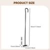 Garden Flag Holder Flags Stand Iron, Easy Mounting, Bracket Wall Scroll Hanger Flagpole