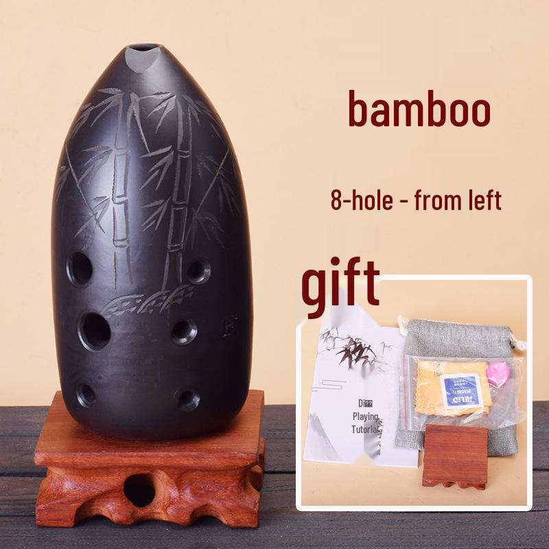 Exquisite Beginner & Professional Ceramic Xundi: Ten-Hole & Eight-Hole Traditional Instrument for Children's Introduction to National Music